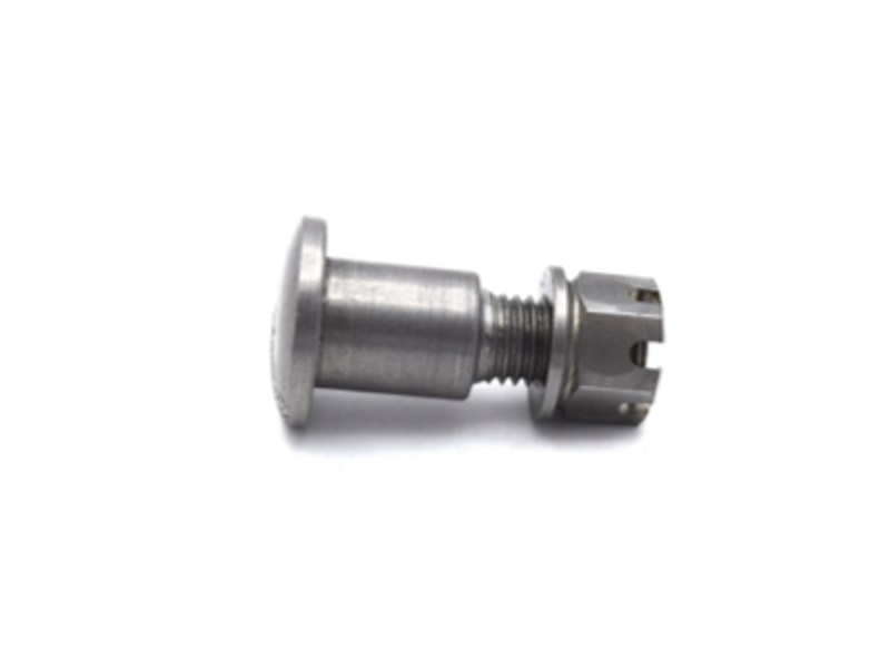 Shouldered Bolt and Castle Nut for Magneto Leather Coupling